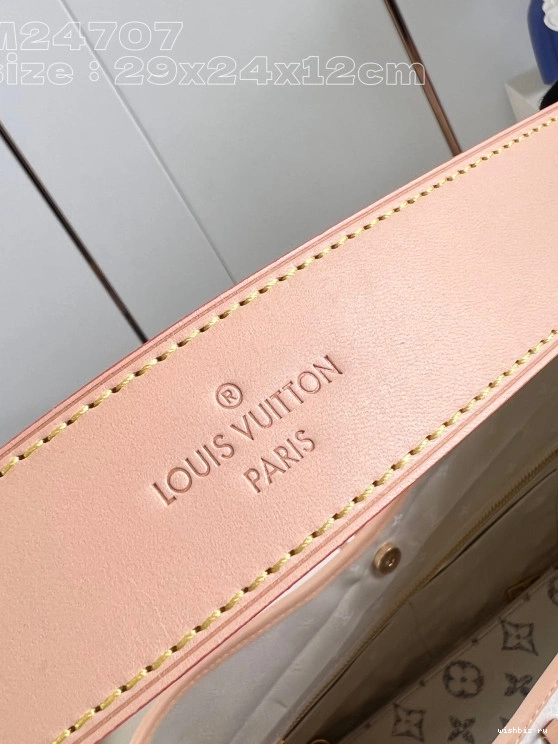 WIS CARRYALL LOUIS PM-29*24*12cm VUITTON 1114